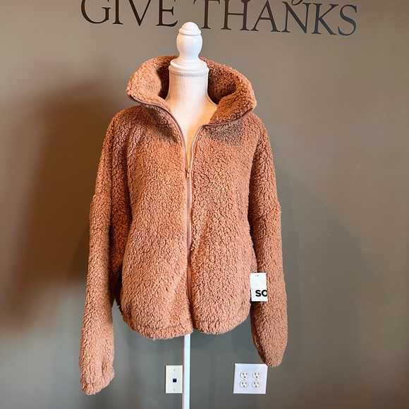 SO Jackets & Blazers - SO Brown Cozy Jacket Size Large
